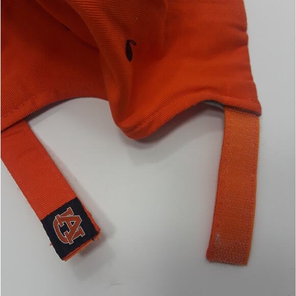 Auburn University War Eagle Tiger 100% Cotton Orange Captivating Headgear Cap - Picture 7 of 11